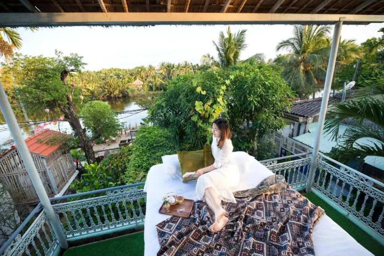 Privat bolig Nipa Riverside Villa By The Little Hoi An