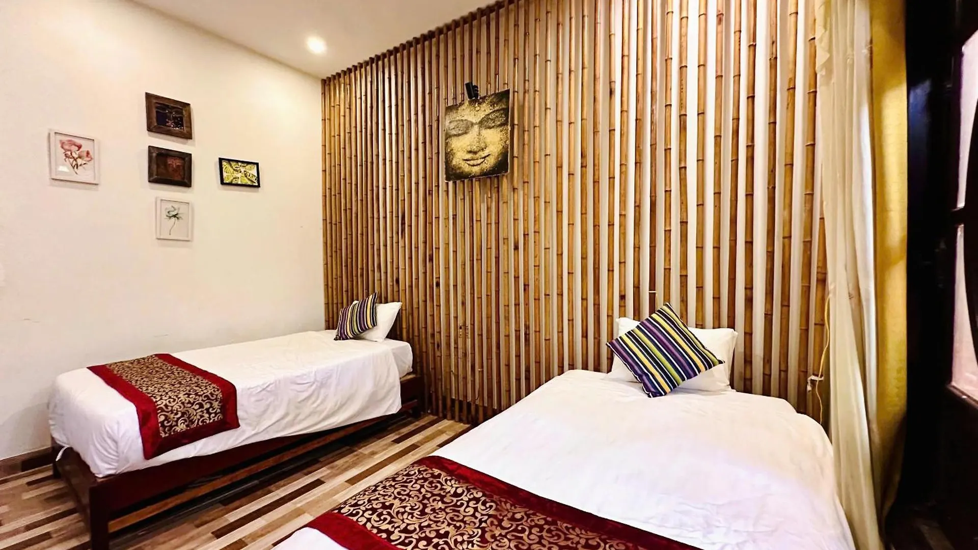 Quarto em Acomodações Particulares Nipa Riverside Villa By The Little Hoi An Vietname